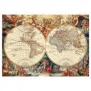 Puzzle 1000 db - Történelmi világtérkép 532496