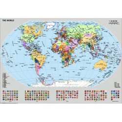 Puzzle 1000 db - Világtérkép 156528 1000-2999 darabos puzzle Ravensburger