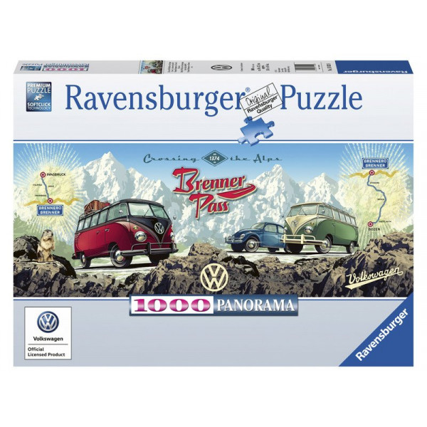 Ravensburger Puzzle 1000 db - VW kisbuszok