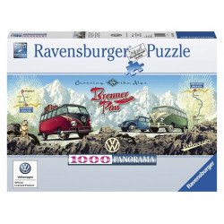 Puzzle 1000 db - VW kisbuszok 15102 1000-2999 darabos puzzle Ravensburger