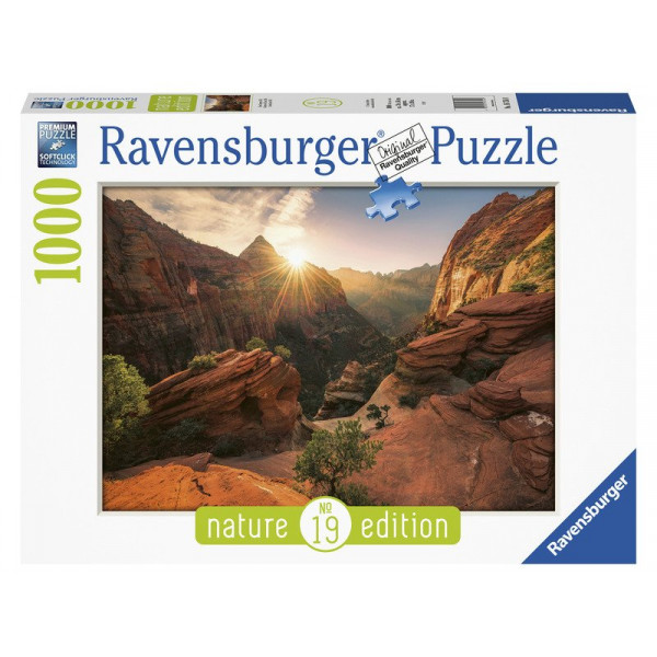 Puzzle 1000 db - Zion kanyon USA 16754