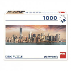 Puzzle 1000 db panoráma - Manhattan 545458