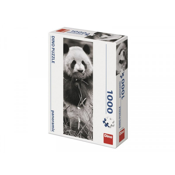 Puzzle 1000 db panoráma - panda 545441