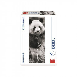 Puzzle 1000 db panoráma - panda 545441