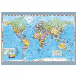 Puzzle 1000 pcs - Politikai világtérkép 532489