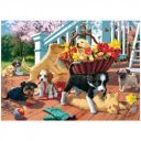 Puzzle 1000 pcs, titkos - Kutyusok 532557