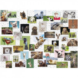 Puzzle 1500 db - Vicces állatok 16711