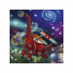 Puzzle 3x49 db - Galaktikus dinoszauruszok 05127