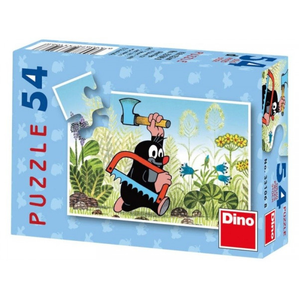 Mini puzzle 54 db Kisvakond 8féle 331068