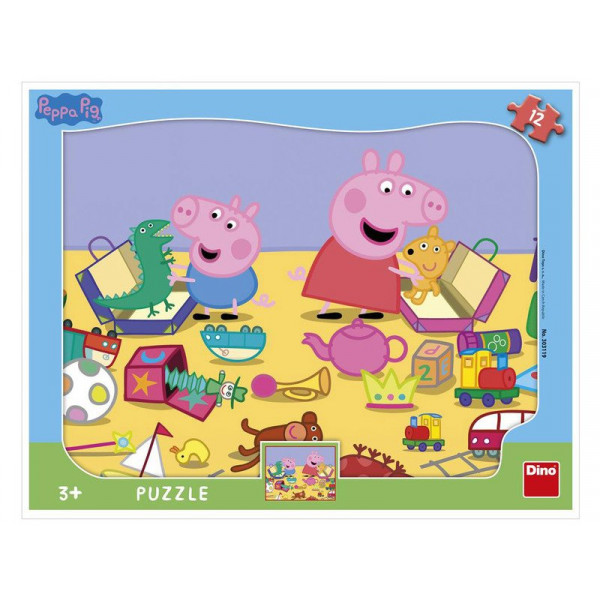 Puzzle 12 db - Peppa 303119