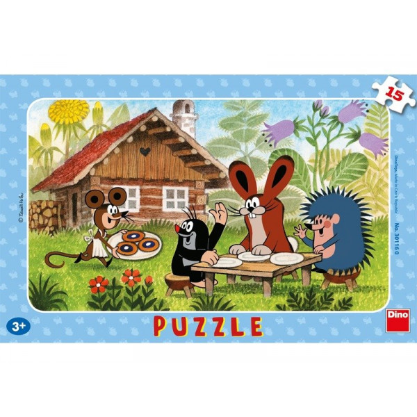 Puzzle 15 db - Kisvakond látogatóban 301160