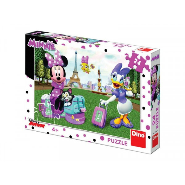 Puzzle 24 db - Minnie Párizsban 351561