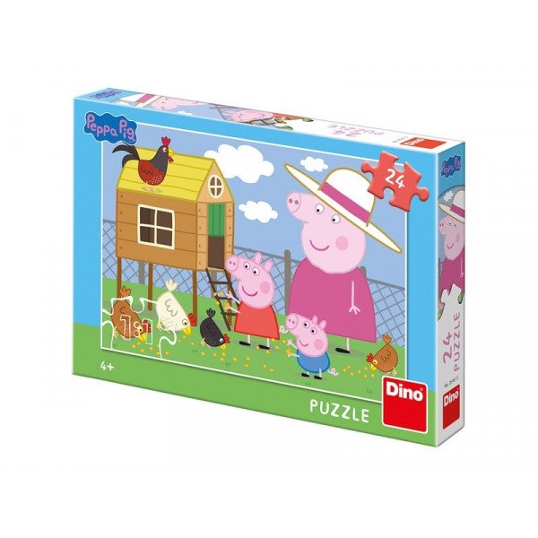 Puzzle 24 db - Peppa malac 351615