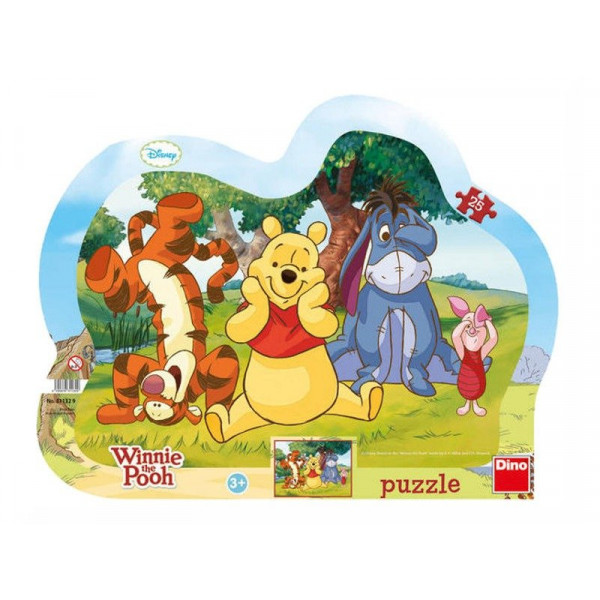 Puzzle 25 db - Bújócska Micimackóval 311329