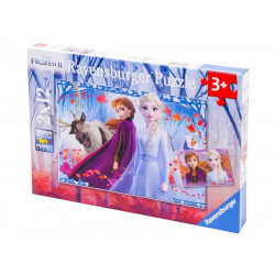 Ravensburger: Jégvarázs 2 Testvérek 2 x 12 darabos puzzle 1-99 darabos puzzle Ravensburger