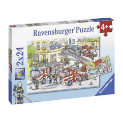 Puzzle 2x24 db - Tűzoltók 07814