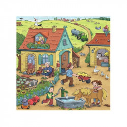 Puzzle 3x49 db - Élet a farmon 05078