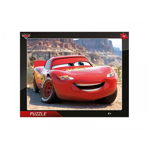 Puzzle 40 db - Verdák: Villám McQueen 322189