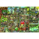 Puzzle 5000 db - Bizarr város 17430