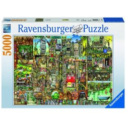 Puzzle 5000 db - Bizarr város 17430 3000+ darabos puzzle Ravensburger