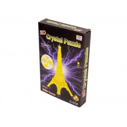 3D világító kristály puzzle - Eiffel toro 3D puzzle REGIO