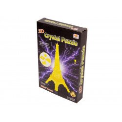 3D világító kristály puzzle - Eiffel toro 3D puzzle REGIO