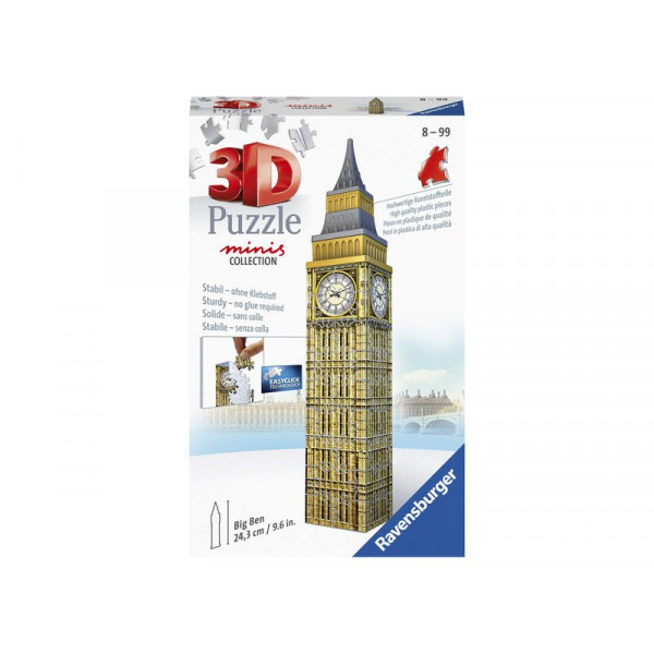 Puzzle 3D 54 db - Mini Big Ben 11246