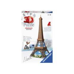 Puzzle 3D 54 db - Mini Eiffel torony 12536 3D puzzle Ravensburger