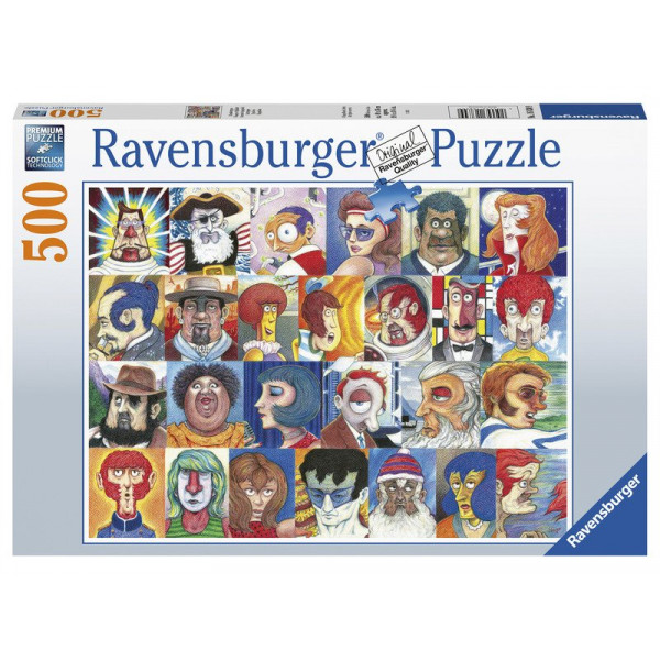 Puzzle 500 db - Arcok 16830