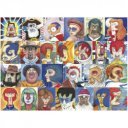 Puzzle 500 db - Arcok 16830