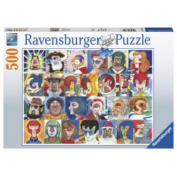 Puzzle 500 db - Arcok 16830