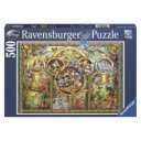 Puzzle 500 db - Disney család 14183