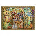 Puzzle 500 db - Disney család 14183
