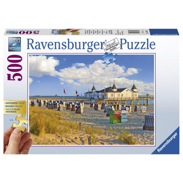 Puzzle 500 db - Strand, Ahlbeck 13652