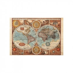 Puzzle 500 db - Világtérkép 1626-ból 502307
