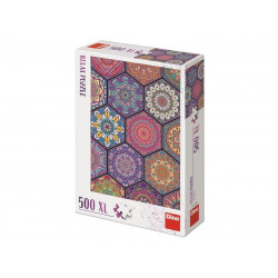 Puzzle 500 XL -mandala 514089 500-999 darabos puzzle Dino