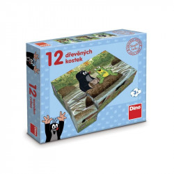 Fa mesekocka 12db.Kisvakond és a madár 641129