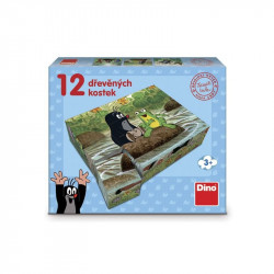Fa mesekocka 12db.Kisvakond és a madár 641129
