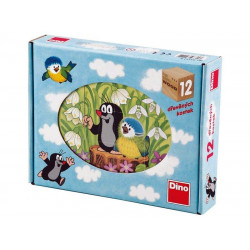 Fa mesekocka 12db.Kisvakond és a madár 641129