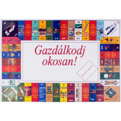 Gazdálkodj okosan társasjáték Euro-s