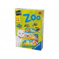 Társasjáték - Logo Zoo: állatok és kölykeik 24360 Logikai-oktató társasjáték Ravensburger