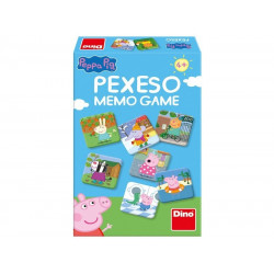Dino Peppa malac Pexeso memóriajáték Memória Dino
