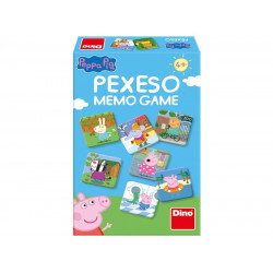 Dino Peppa malac Pexeso memóriajáték Memória Dino