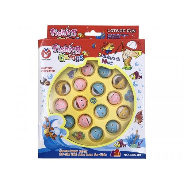 Pecázós játék, zenél, világít 685-09