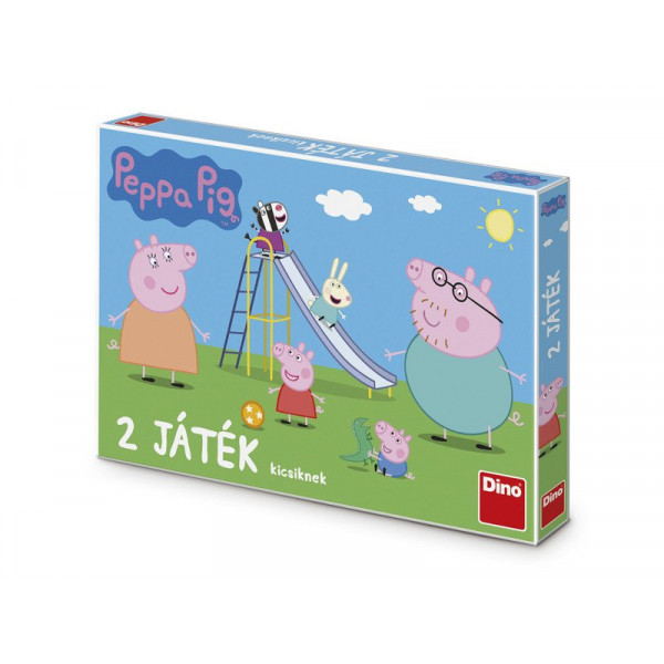 Társasjáték - Peppa Malac 2IN1 játék 731639