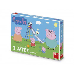 Társasjáték - Peppa Malac 2IN1 játék 731639