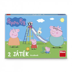 Társasjáték - Peppa Malac 2IN1 játék 731639