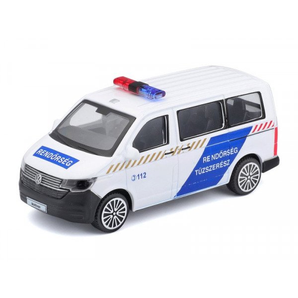 Bburago 1/43 - VW T6 rendőrautó 18-30448