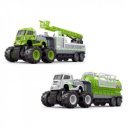 Fém teharautó utánfutóval, lendkerekes, 2 féle 23