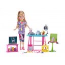 Sparlke girlz - Állatorvosi rendelő 30 cm babával